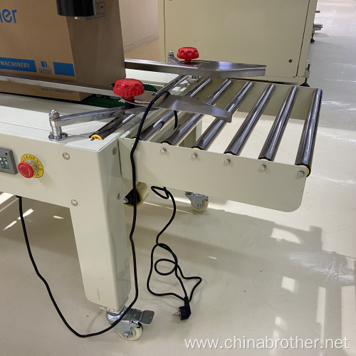 Semi-auto Carton Top & Bottom belt Uniform Sealer